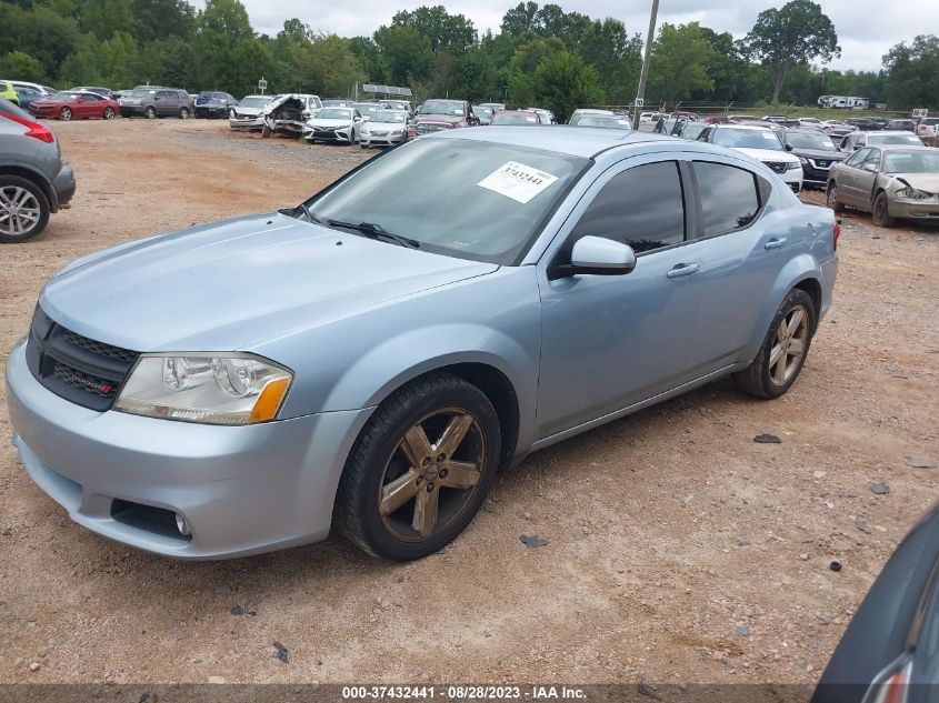 2013 DODGE AVENGER SXT - 1C3CDZCB6DN680342