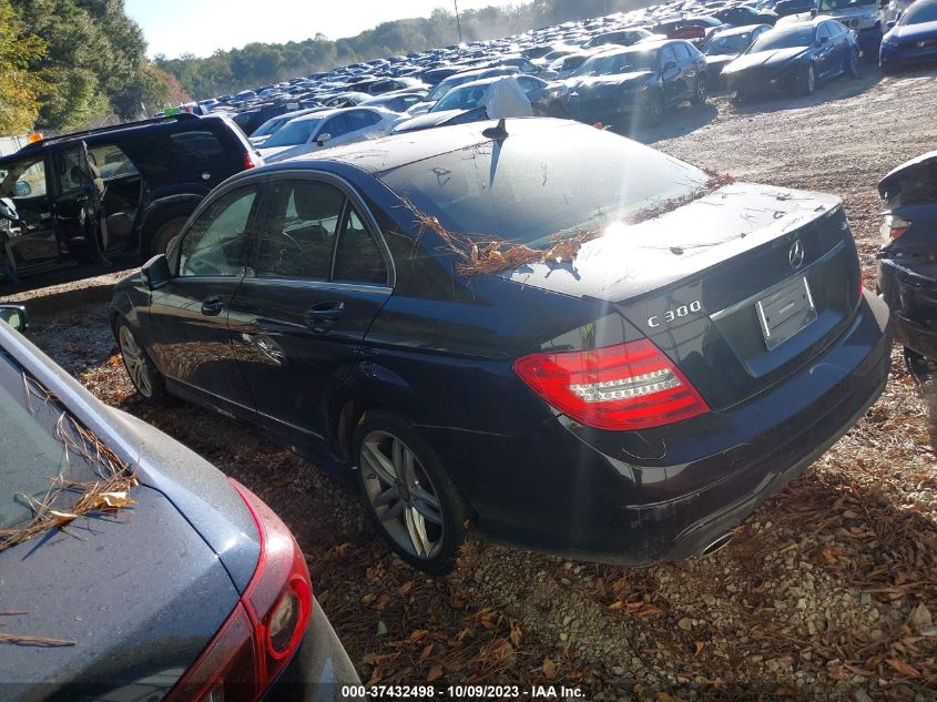 2013 MERCEDES-BENZ C 300 SPORT 4MATIC/LUXURY 4MATIC - WDDGF8AB8DR283685