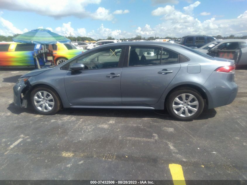 2021 TOYOTA COROLLA LE - 5YFEPMAE6MP183368