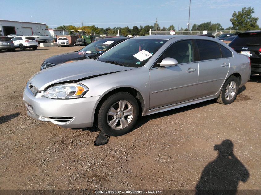 2016 CHEVROLET IMPALA LIMITED LS - 2G1WA5E32G1137410