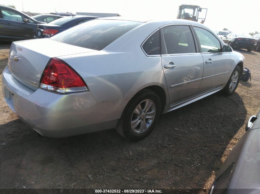 2016 CHEVROLET IMPALA LIMITED LS - 2G1WA5E32G1137410