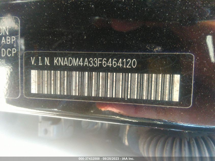 2015 KIA RIO LX - KNADM4A33F6464120