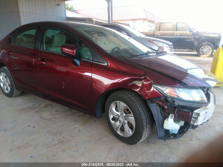 2015 HONDA CIVIC SEDAN LX - 19XFB2F58FE050602