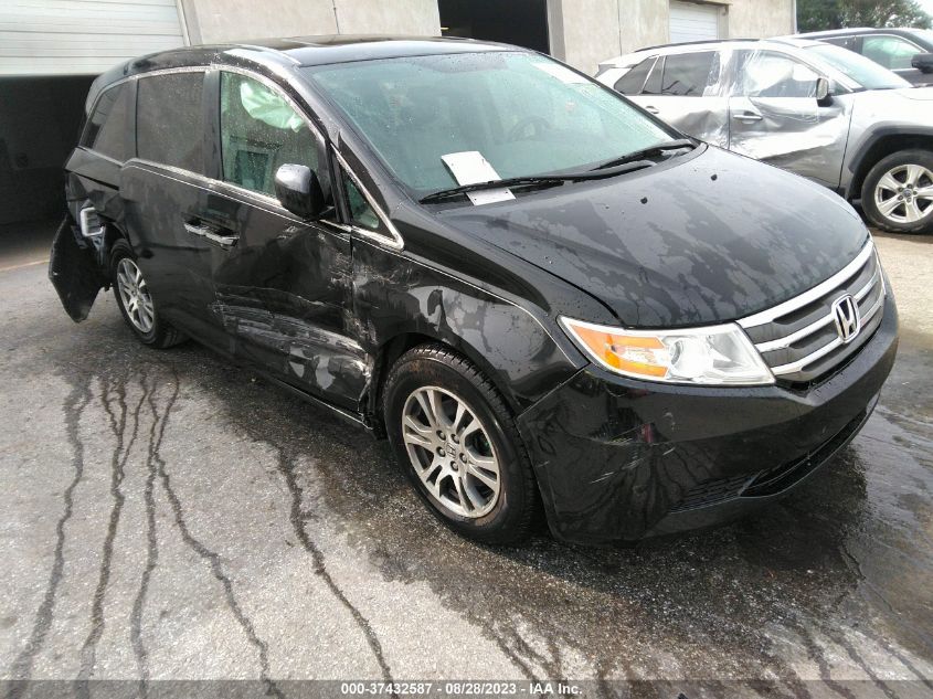 2013 HONDA ODYSSEY EX-L - 5FNRL5H67DB004090