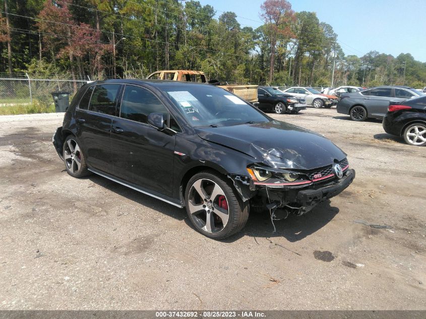 2016 VOLKSWAGEN GOLF GTI AUTOBAHN W - 3VW447AU3GM023390