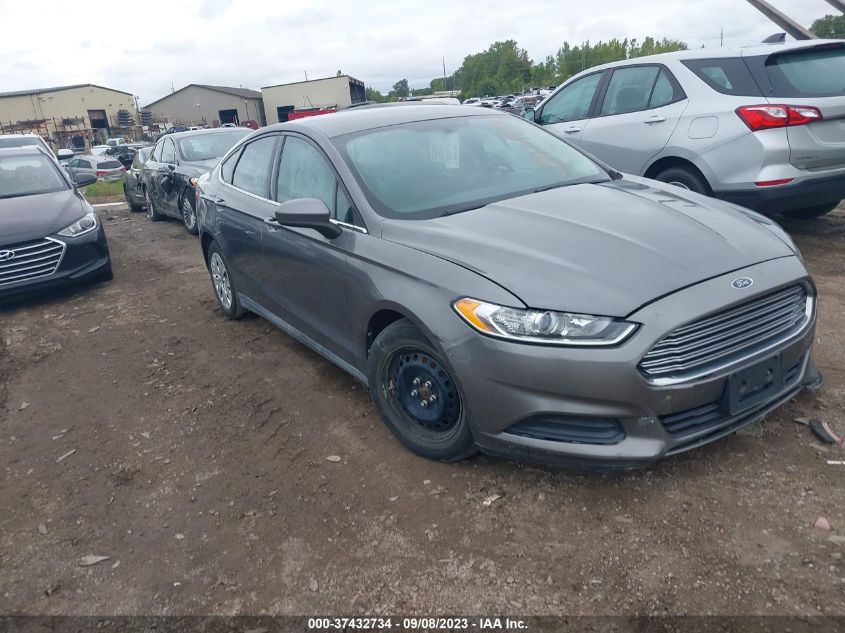 2013 FORD FUSION S - 3FA6P0G70DR118070