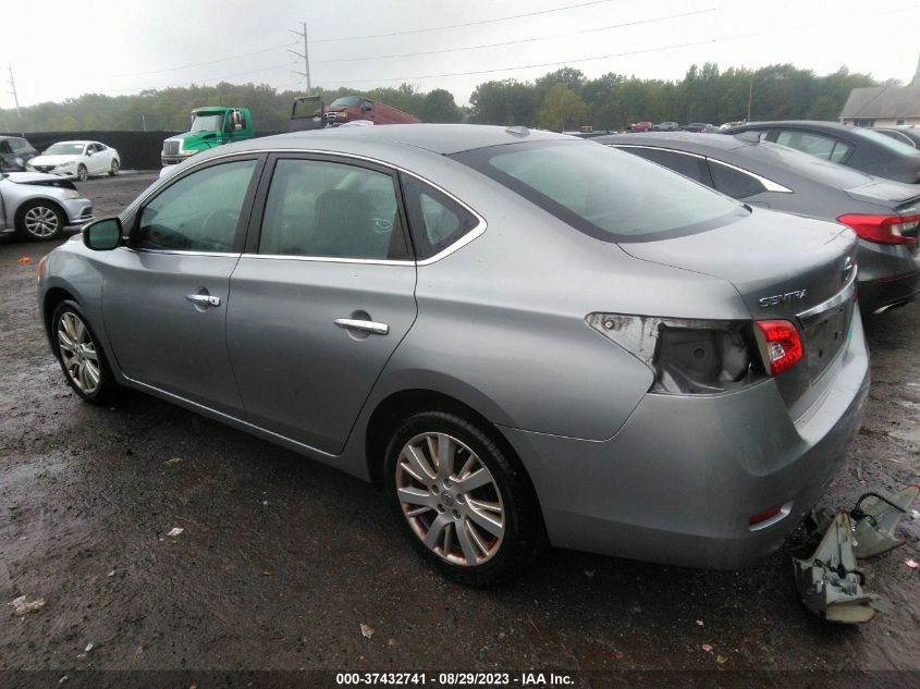 2013 NISSAN SENTRA SL - 3N1AB7AP3DL610277