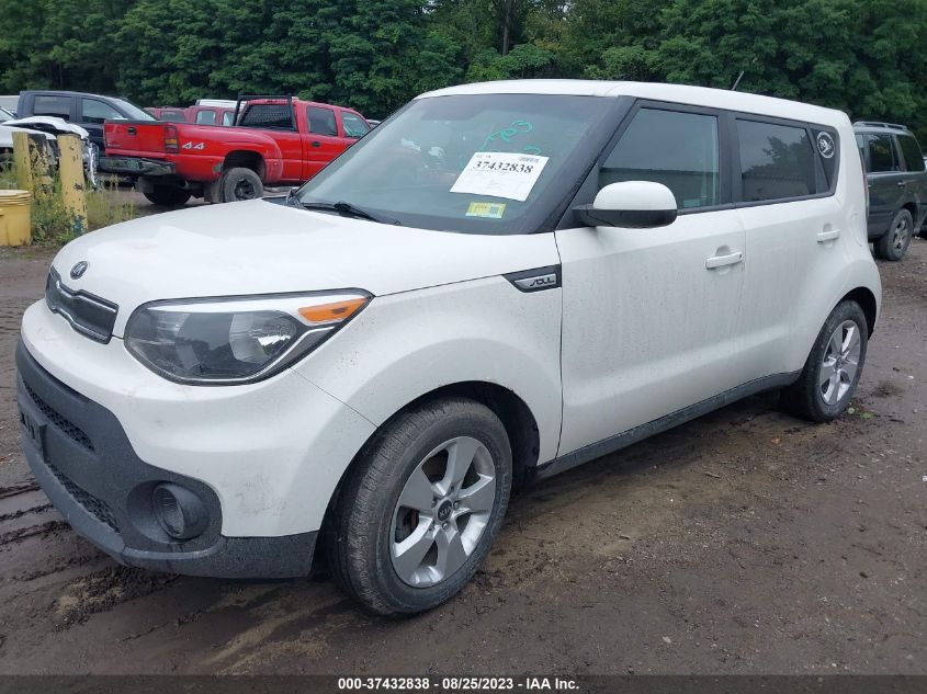 2019 KIA SOUL BASE - KNDJN2A23K7016141