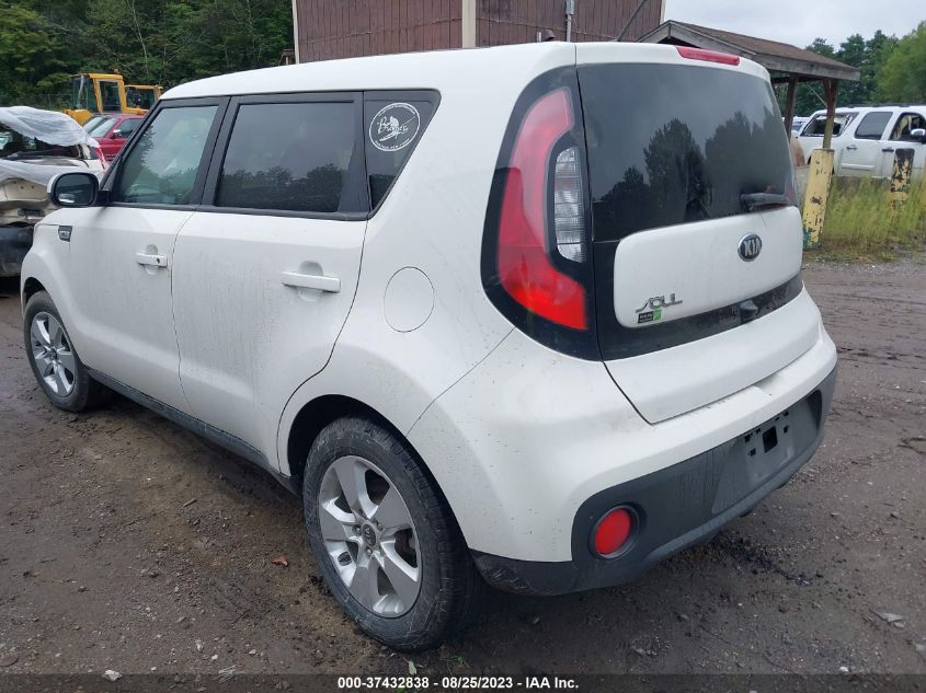 2019 KIA SOUL BASE - KNDJN2A23K7016141