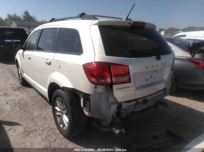 2013 DODGE JOURNEY SXT - 3C4PDCCG9DT587000