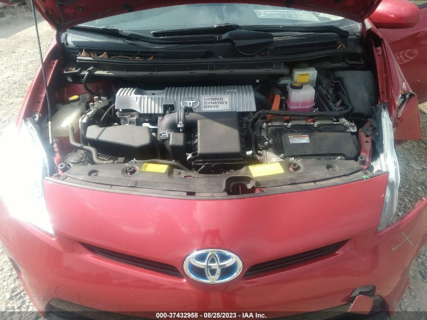 2013 TOYOTA PRIUS ONE/TWO/THREE/FOUR/FIVE - JTDKN3DU9D1691876