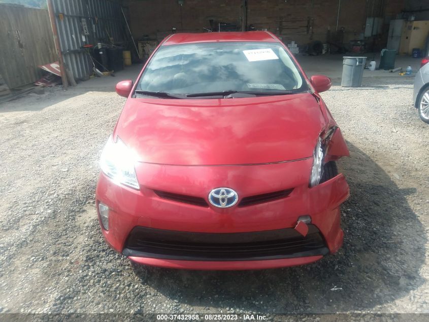 2013 TOYOTA PRIUS ONE/TWO/THREE/FOUR/FIVE - JTDKN3DU9D1691876