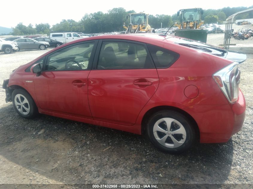 2013 TOYOTA PRIUS ONE/TWO/THREE/FOUR/FIVE - JTDKN3DU9D1691876
