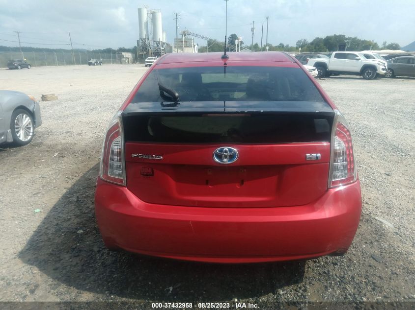 2013 TOYOTA PRIUS ONE/TWO/THREE/FOUR/FIVE - JTDKN3DU9D1691876