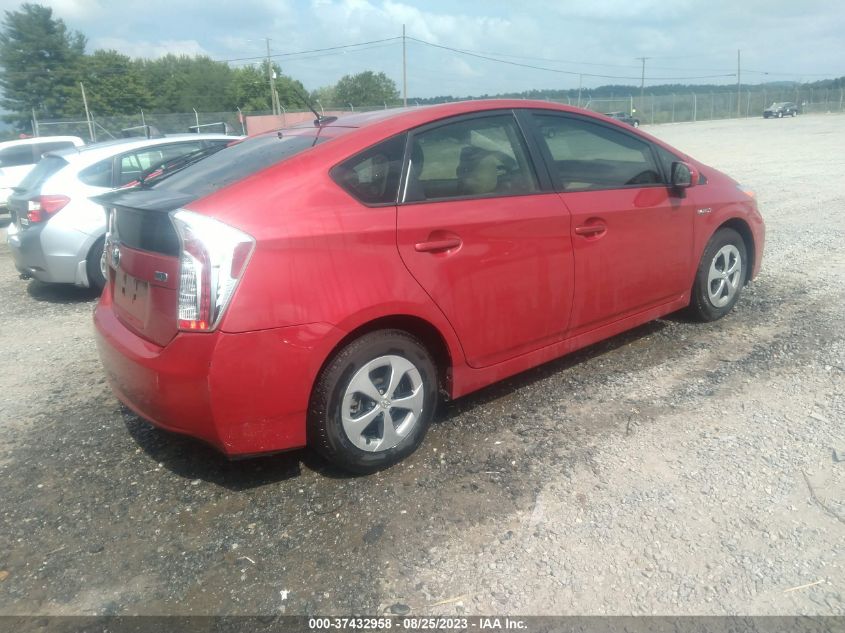 2013 TOYOTA PRIUS ONE/TWO/THREE/FOUR/FIVE - JTDKN3DU9D1691876