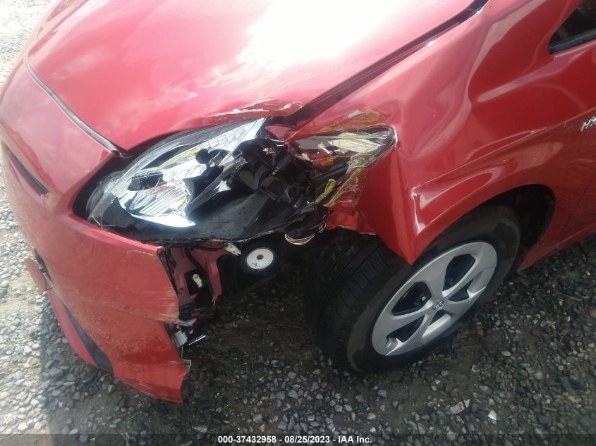 2013 TOYOTA PRIUS ONE/TWO/THREE/FOUR/FIVE - JTDKN3DU9D1691876