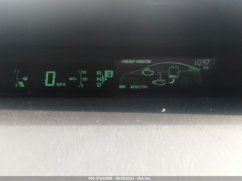 2013 TOYOTA PRIUS ONE/TWO/THREE/FOUR/FIVE - JTDKN3DU9D1691876