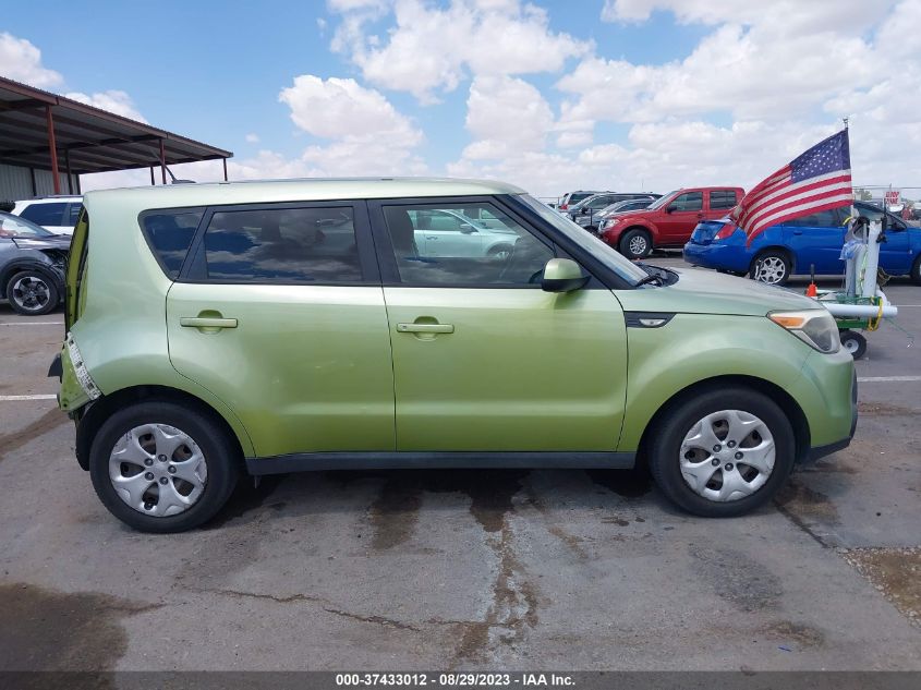 2014 KIA SOUL BASE - KNDJN2A20E7712380