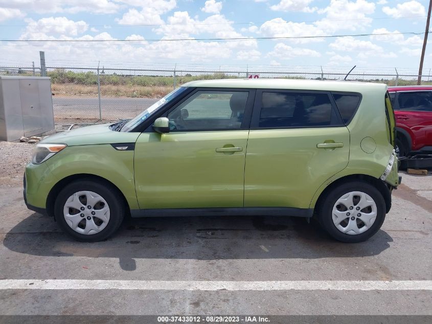 2014 KIA SOUL BASE - KNDJN2A20E7712380