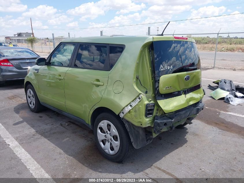 2014 KIA SOUL BASE - KNDJN2A20E7712380