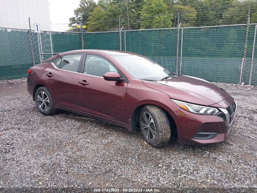 2022 NISSAN SENTRA SV - 3N1AB8CV1NY283576