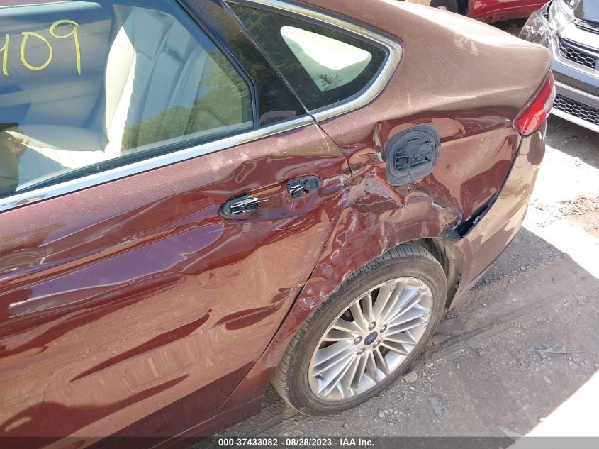 2016 FORD FUSION SE - 3FA6P0HD8GR141993