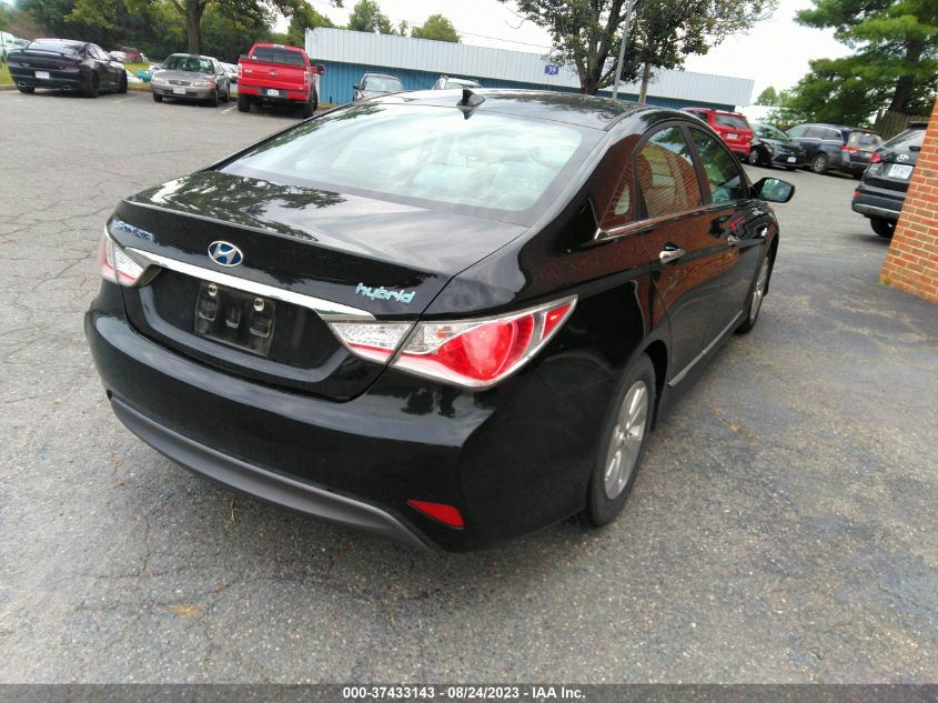 2014 HYUNDAI SONATA HYBRID - KMHEC4A46EA117553
