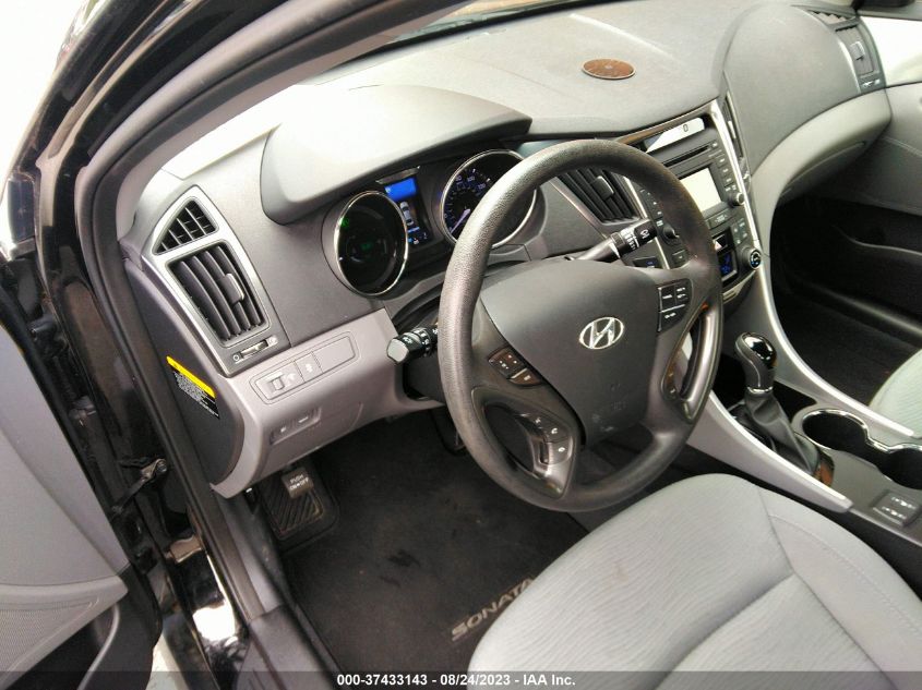 2014 HYUNDAI SONATA HYBRID - KMHEC4A46EA117553