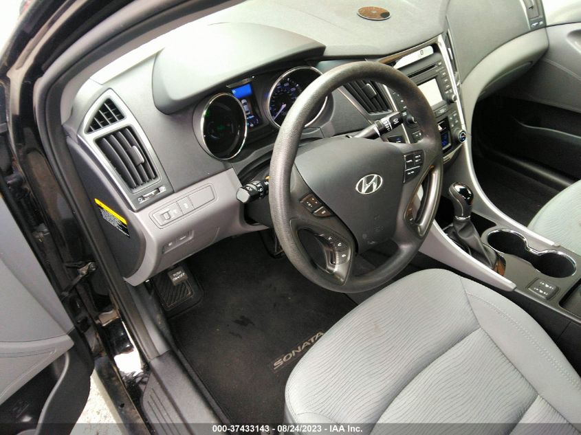 2014 HYUNDAI SONATA HYBRID - KMHEC4A46EA117553