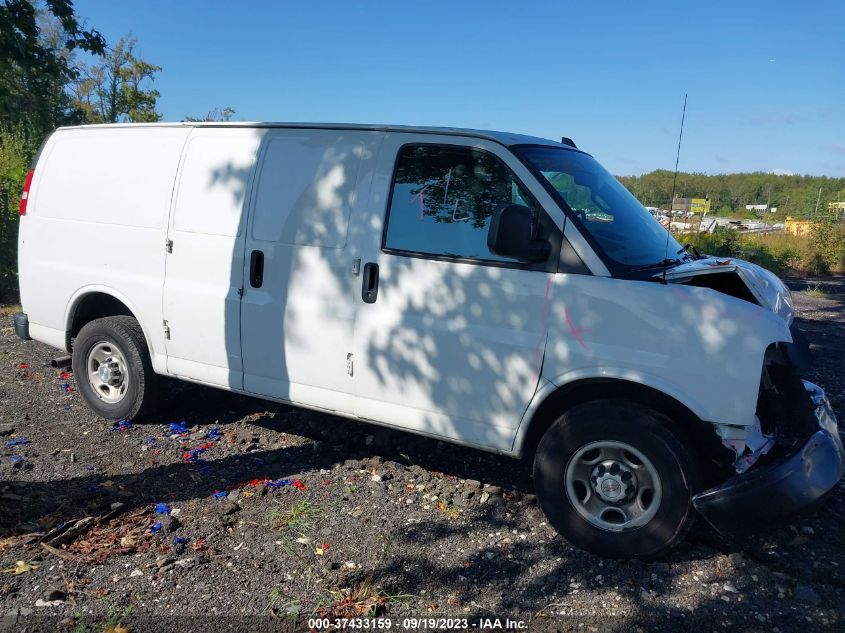 2019 CHEVROLET EXPRESS 2500 WORK VAN 1GCWGAFP7K1299693