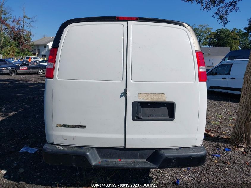 2019 CHEVROLET EXPRESS 2500 WORK VAN 1GCWGAFP7K1299693