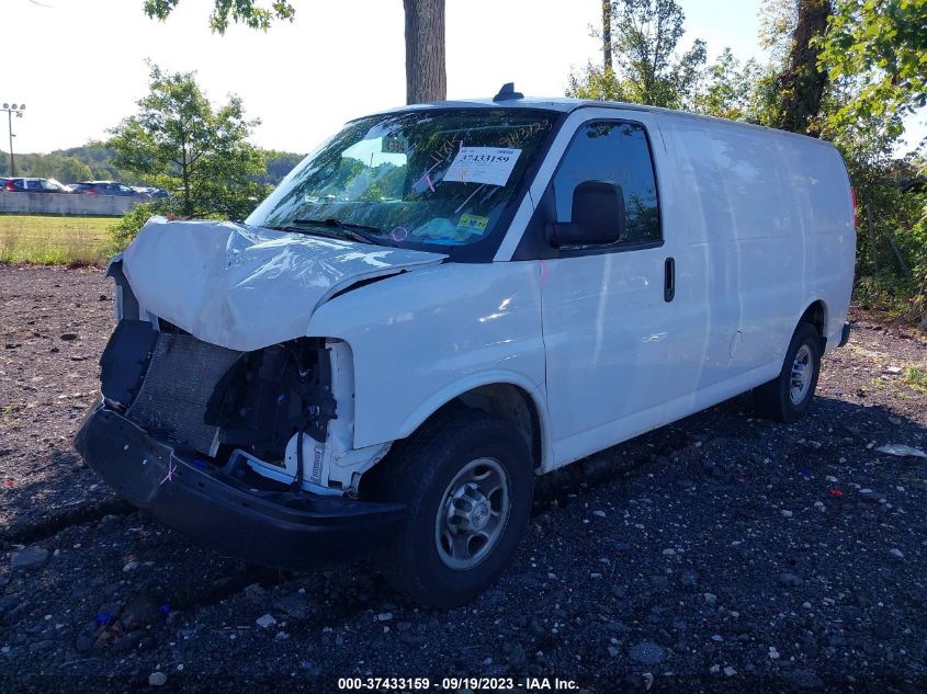 2019 CHEVROLET EXPRESS 2500 WORK VAN 1GCWGAFP7K1299693