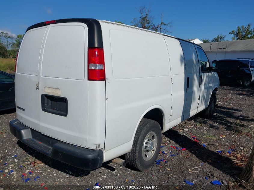 2019 CHEVROLET EXPRESS 2500 WORK VAN 1GCWGAFP7K1299693
