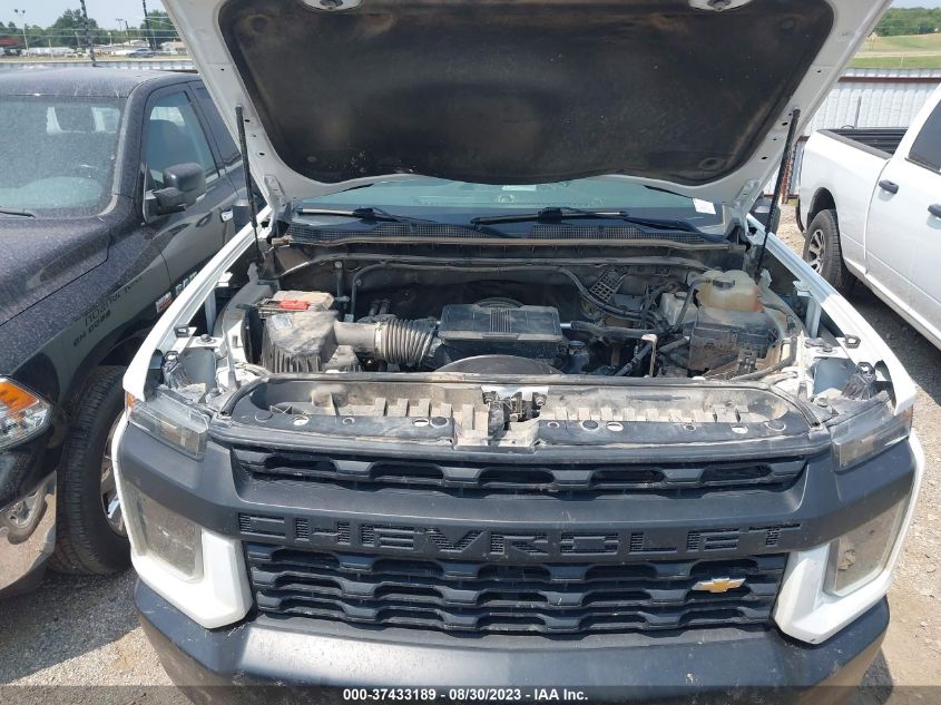 2020 CHEVROLET SILVERADO 2500HD WORK TRUCK - 1GC1YLE76LF155836