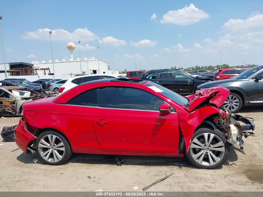 2013 VOLKSWAGEN EOS LUX WVWFW8AH2DV008606