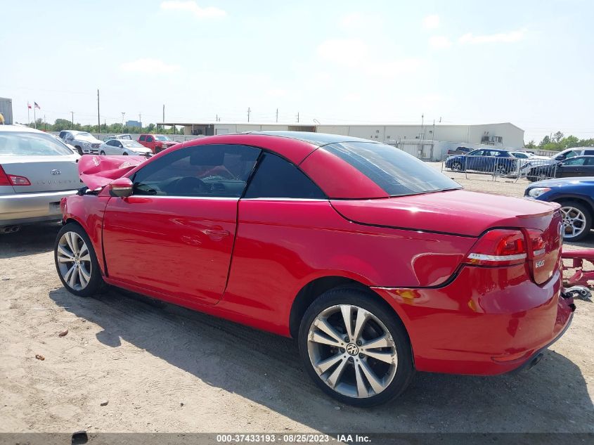 2013 VOLKSWAGEN EOS LUX WVWFW8AH2DV008606