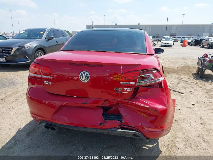 2013 VOLKSWAGEN EOS LUX WVWFW8AH2DV008606