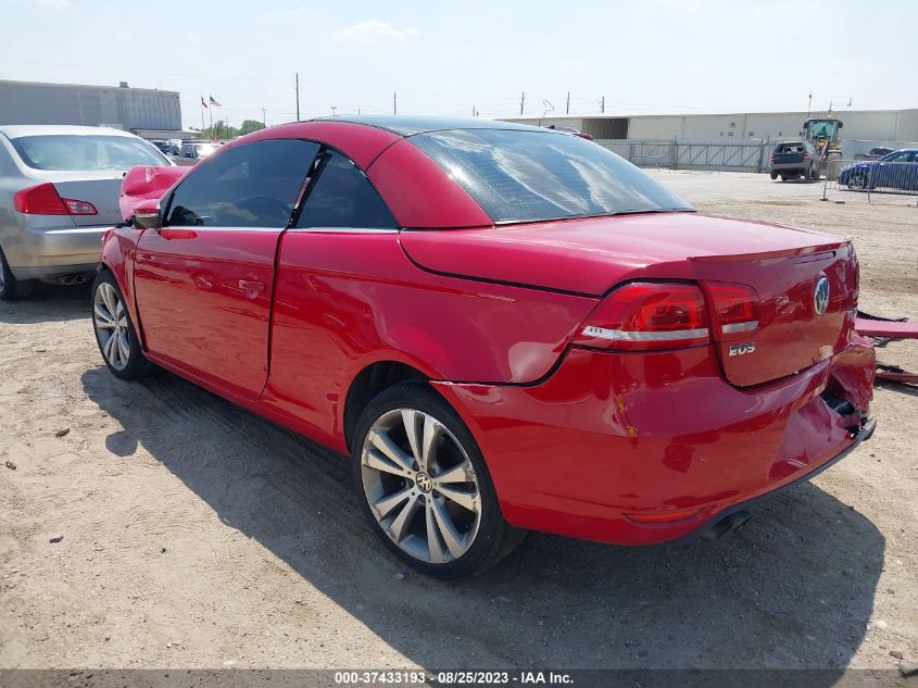 2013 VOLKSWAGEN EOS LUX WVWFW8AH2DV008606