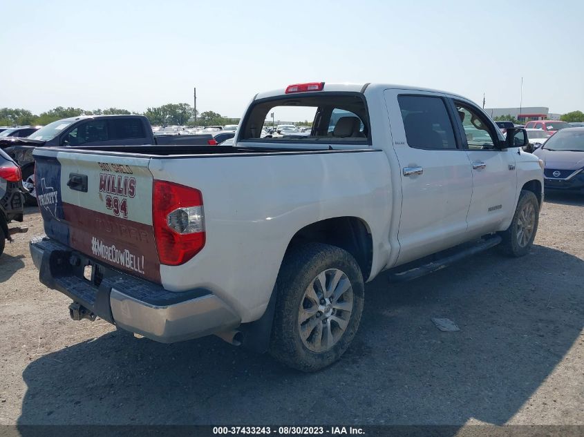2014 TOYOTA TUNDRA 4WD TRUCK LTD 5TFHW5F1XEX376525