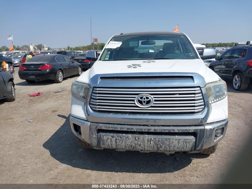 2014 TOYOTA TUNDRA 4WD TRUCK LTD 5TFHW5F1XEX376525