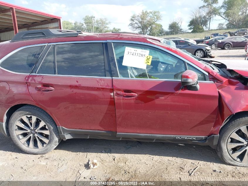 2016 SUBARU OUTBACK 2.5I LIMITED - 4S4BSBNC2G3269705