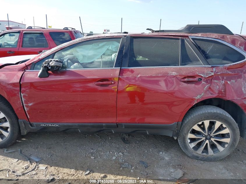2016 SUBARU OUTBACK 2.5I LIMITED - 4S4BSBNC2G3269705