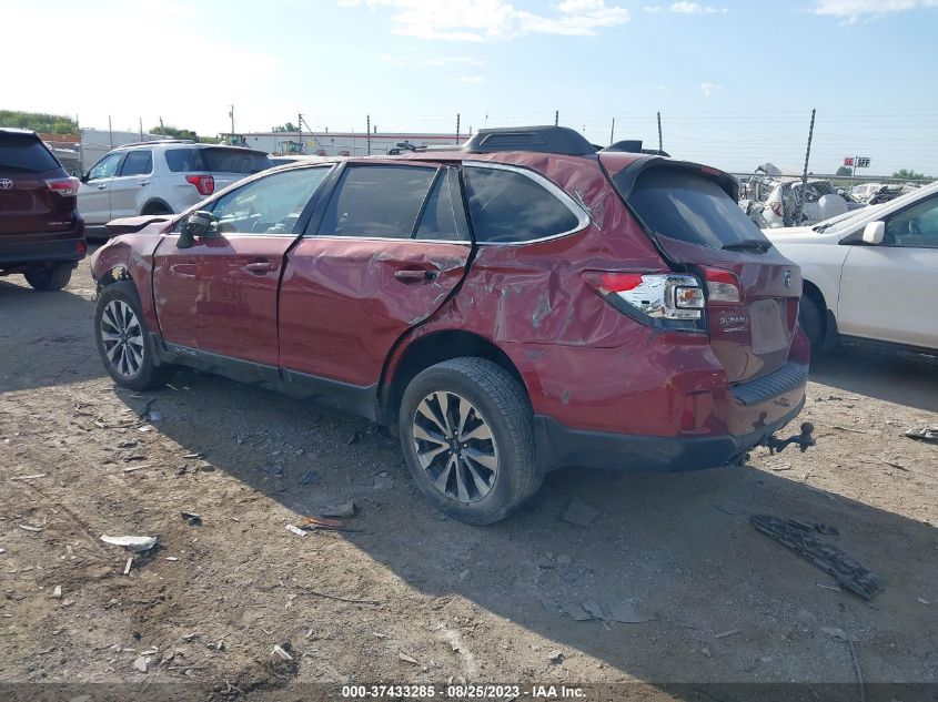2016 SUBARU OUTBACK 2.5I LIMITED - 4S4BSBNC2G3269705