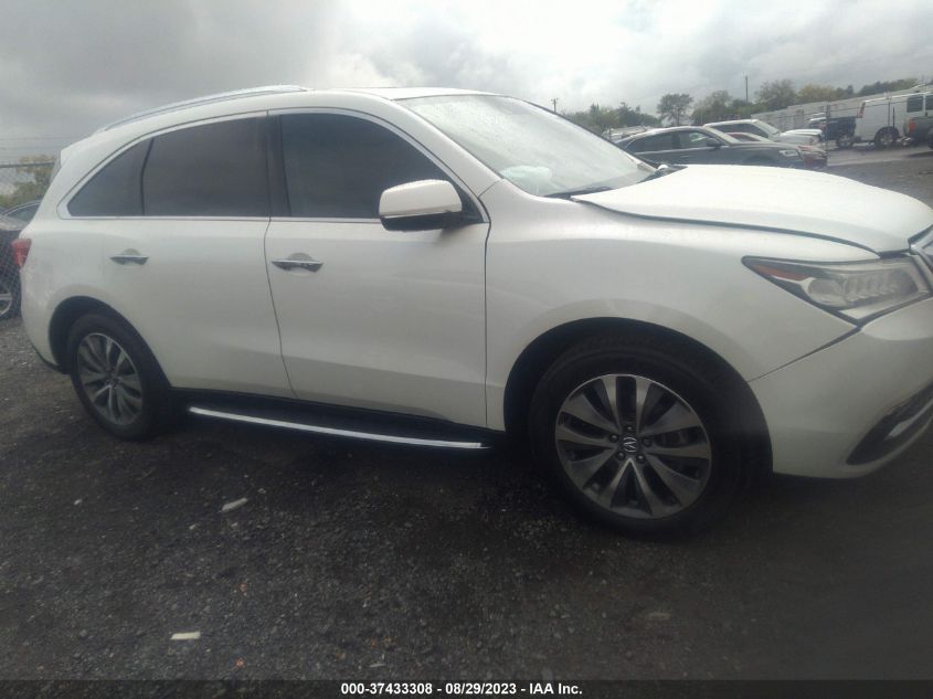 2014 ACURA MDX TECHNOLOGY - 5FRYD4H49EB046259