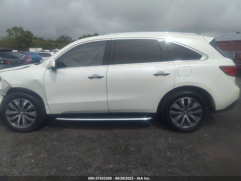 2014 ACURA MDX TECHNOLOGY - 5FRYD4H49EB046259