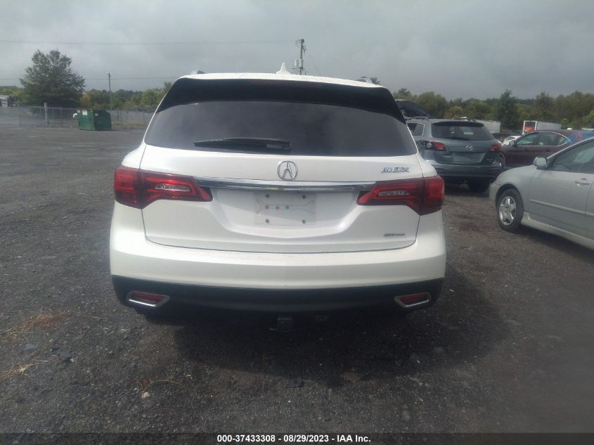 2014 ACURA MDX TECHNOLOGY - 5FRYD4H49EB046259