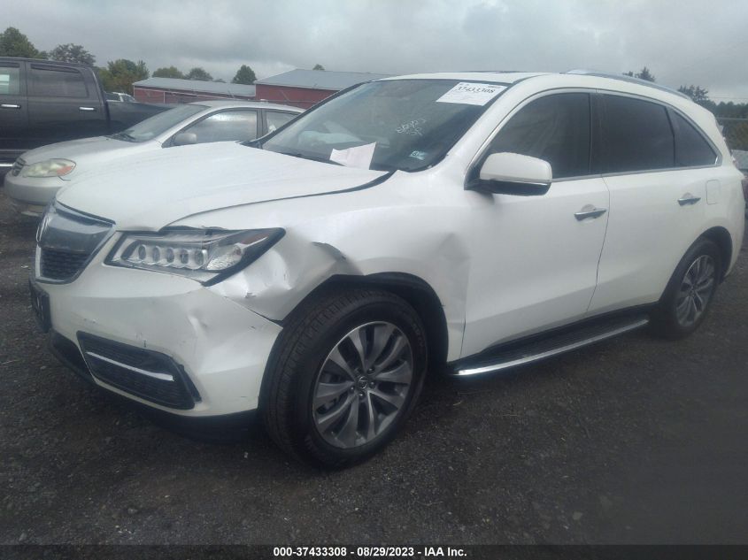 2014 ACURA MDX TECHNOLOGY - 5FRYD4H49EB046259