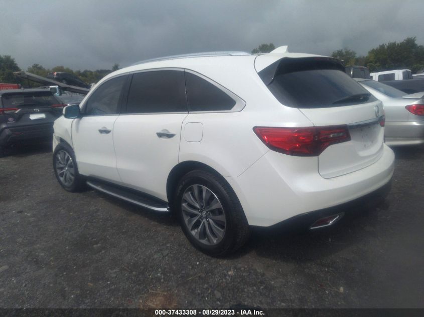 2014 ACURA MDX TECHNOLOGY - 5FRYD4H49EB046259