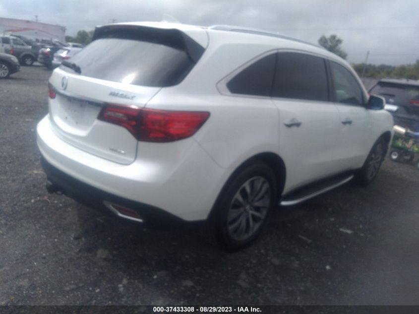 2014 ACURA MDX TECHNOLOGY - 5FRYD4H49EB046259