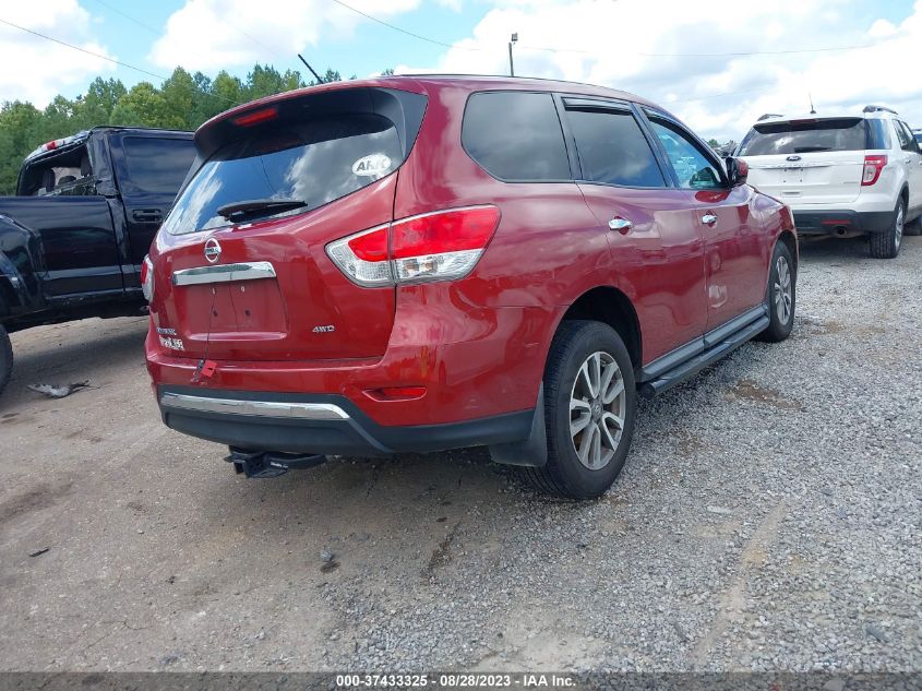 2013 NISSAN PATHFINDER S - 5N1AR2MM9DC667894